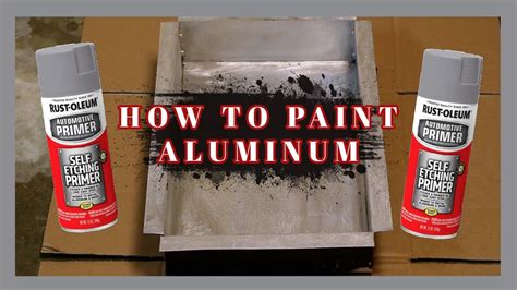 how to paint aluminum sheet metal|how to paint corroded aluminum.